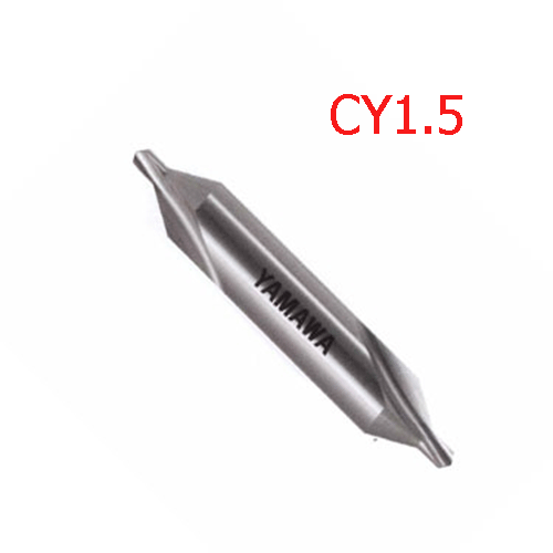 Mũi khoan tâm 60° độ xoắn thấp yamawa CY1.5