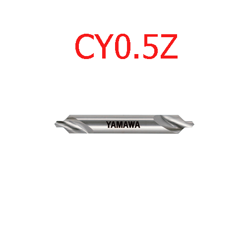 Mũi khoan tâm 90° độ xoắn cao yamawa CY0.5Z