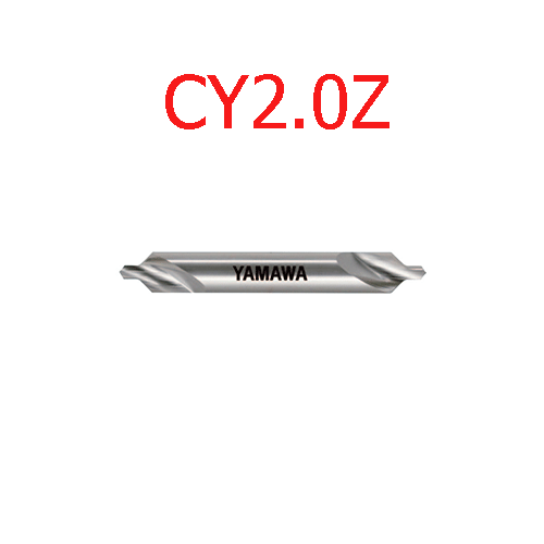 Mũi khoan tâm 90° độ xoắn cao yamawa CY2.0Z