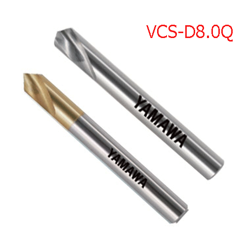 Mũi khoan tâm chamfer 90° VCS-D8.0Q yamawa