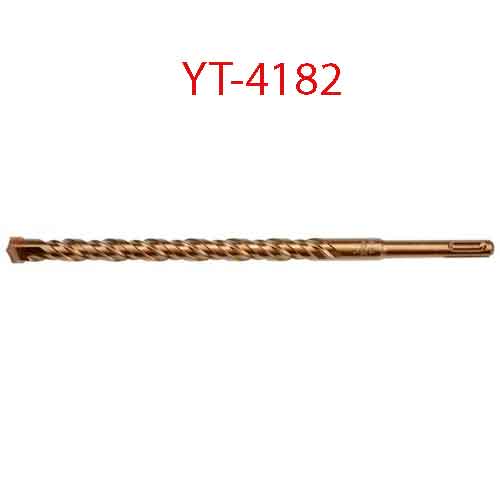 Mũi khoan xây dựng SDS PLUS S4 16x300mm TIP:DK30 SHANK:Cr40 YATO YT-4182