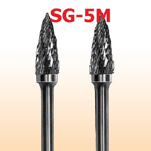Mũi mài hợp kim SG-5M Ø12.7 Pointed Tree Shape SG-5M