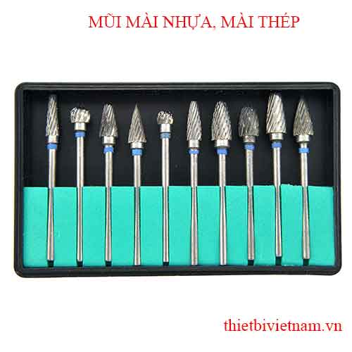 MŨI MÀI NHỰA, MÀI THÉP