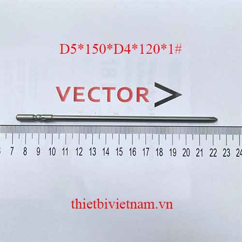 Mũi vặn vít cánh bướm dài D5*150*D4*120*1#
