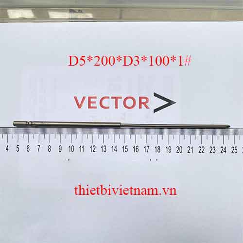 Mũi vặn vít cánh bướm dài phi 5 D5*200*D3*100*1#