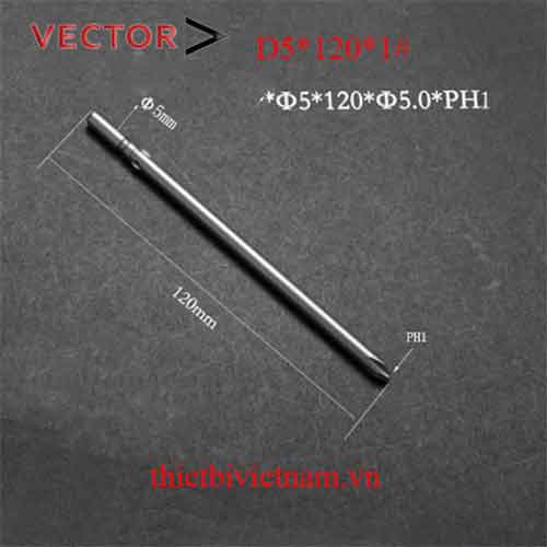 Mũi vặn vít D5*120*1#
