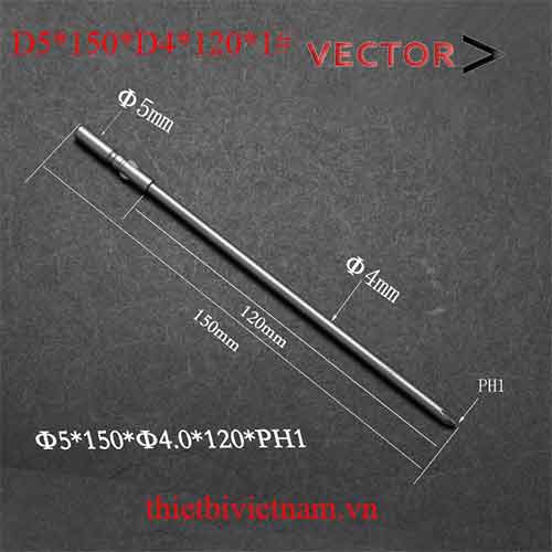 Mũi vặn vít D5*150*D4*120*1#