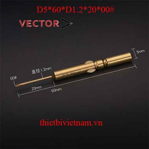 Mũi vặn vít D5*60*D1.2*20*00#