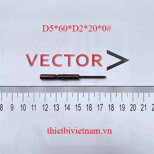 Mũi vặn vít D5*60*D2*20*0#