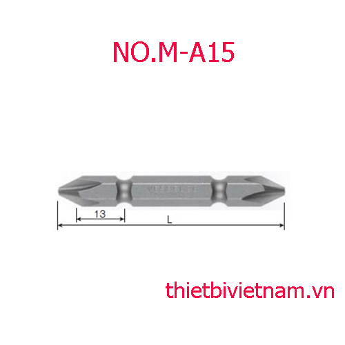 MŨI VẶN VÍT VESSEL NO.M-A15