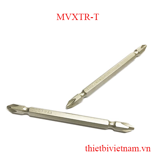Mũi vít 2 đầu TOP trắng ngắn ( PH2 x  65mm ) MVXTR-T