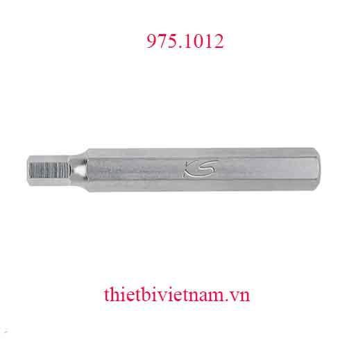 Mũi vít đầu lục giác 10mm với Size đầu vít 12 mm model 975.1012 KS Tools