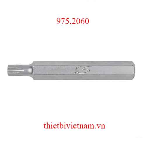 Mũi vít đầu Torx hoa thị 10mm-T60 model 975.2060 KS Tools Germany