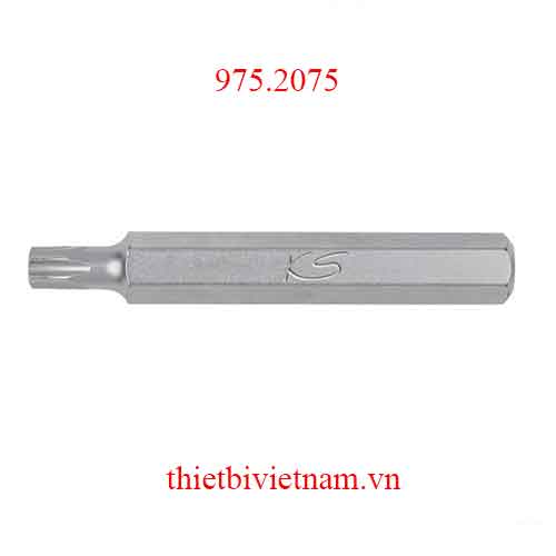 Mũi vít đầu Torx hoa thị 10mm-T75 model 975.2075 KS Tools Germany