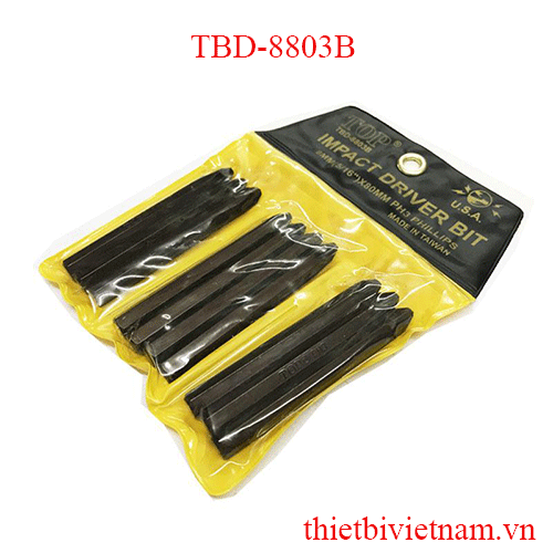 Mũi vít đóng nâu dài 6 ly (+)  (PH3 x  80 mm) TOP TBD-8803B