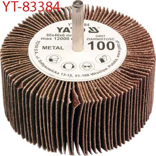 Nhám trụ 80X40X6 Grit 100 YATO YT-83384