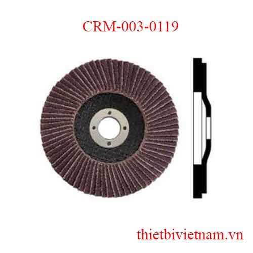 Nhám xếp đỏ độ nhám 40 kích thước 4 inch Crossman CRM-003-0119