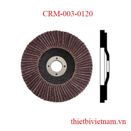 Nhám xếp đỏ độ nhám 60 kích thước 4 inch Crossman CRM-003-0120