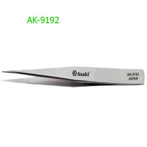 Nhíp inox gắp linh kiện mũi nhọn AK-9192