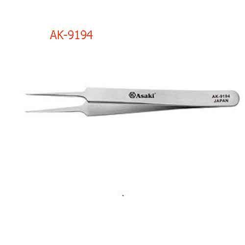 Nhíp inox gắp linh kiện mũi nhọn AK-9194