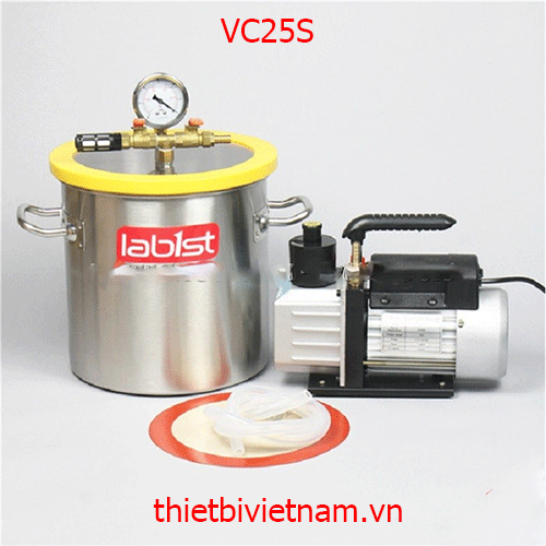 Nồi hút chân không khử bọt khí silicon hãng Lab1st Scientific 12L VC25S