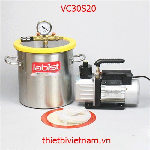 Nồi hút chân không xử lý bọt khí silicon 14.1L hãng Lab1st Scientific VC30S20