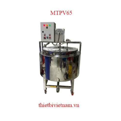 Nồi nấu tương ớt 100L, 200L, 300L, 500 lít bằng điện và máy bơm MTPV65