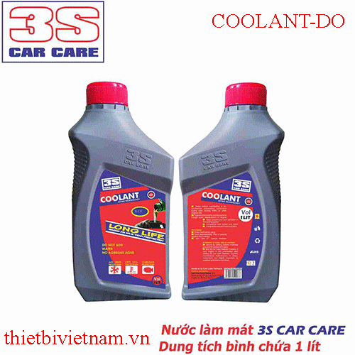 Nước làm mát đỏ 3S Car care COOLANT-DO