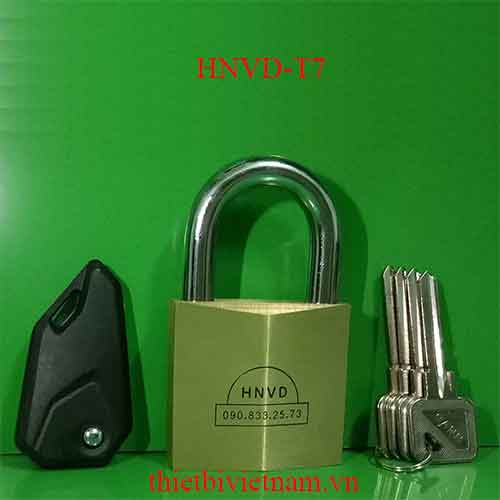 Ổ khóa móc treo HNVD 7 bi T7 model HNVD-T7