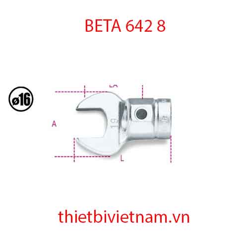 OPEN JAW WRENCHES FOR TORQUE BARS BETA MODEL 642 8