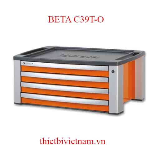 O-PORTABLE TOOL CHEST 4 DR. ORANGE BETA MODEL C39T-O