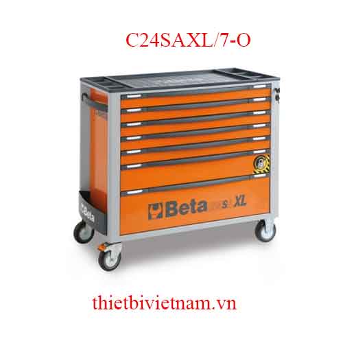 O-ROLLER CAB 7 DRAWERS, LONG BETA MODEL C24SAXL/7-O