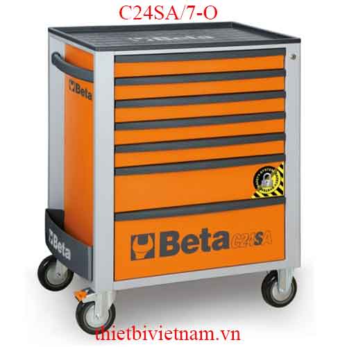 O-ROLLER CAB 7 DRAWERS,ANTI-TILT BETA MODEL C24SA/7-O