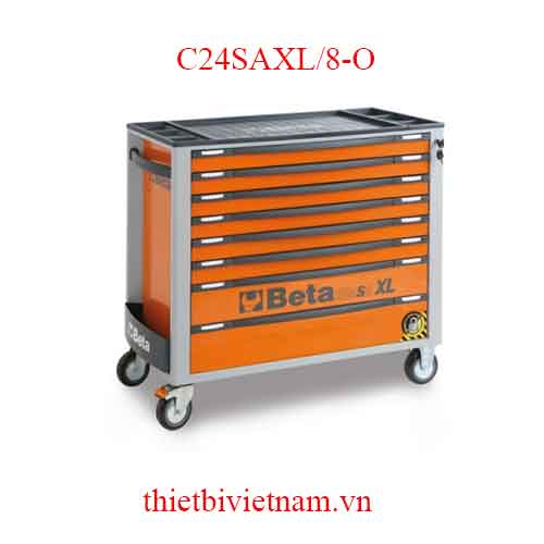 O-ROLLER CAB 8 DRAWERS, LONG BETA MODEL C24SAXL/8-O