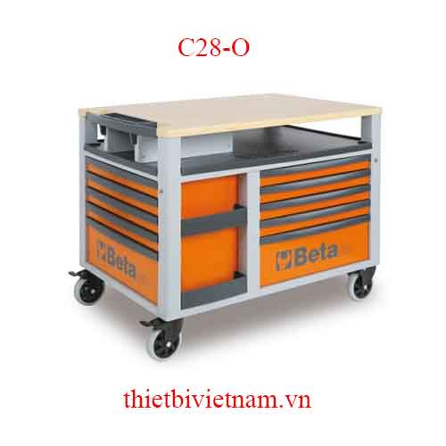 O-SUPERTANK TROLLEY 10 DRAW. ORANGE BETA MODEL C28-O