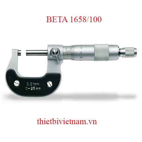 OUTSIDE MICROMETERS BETA MODEL 1658/100