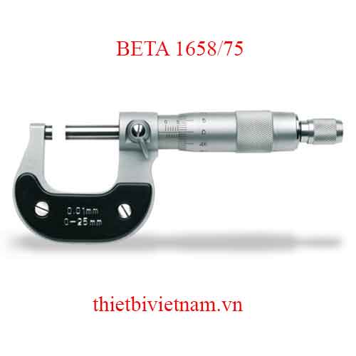 OUTSIDE MICROMETERS BETA MODEL 1658/75