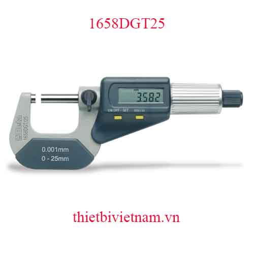 OUTSIDE MICROMETERS BETA MODEL 1658DGT25