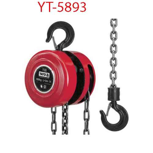 Pa lăng xích 2000KG 3M YATO YT-5893
