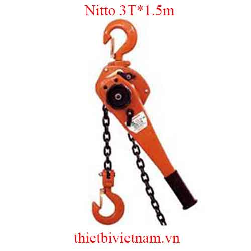 Pa Lăng Xích Lắc Tay Nitto 3T*1.5m ( 3 tấn)