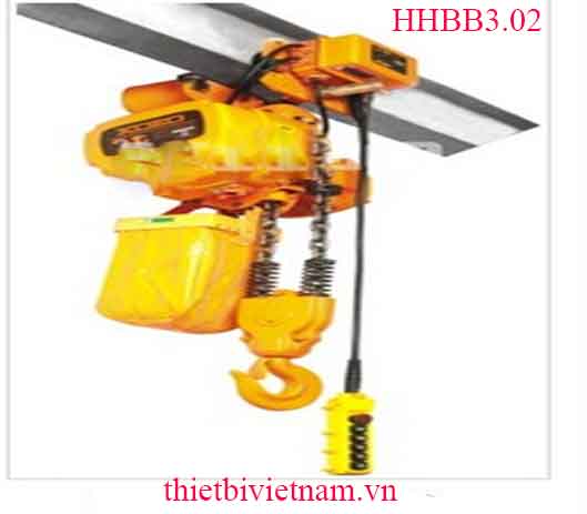 Palang Xích Điện KDH 3T-4M (02-CD) model HHBB3.02