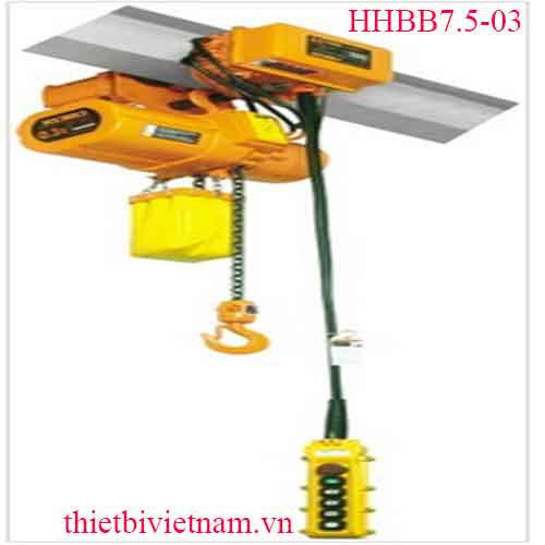Palang xích điện KDH 7,5 tấn HHBB7.5-03