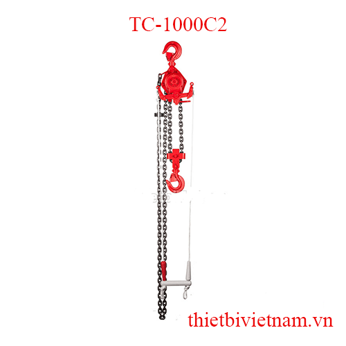 Palăng Xích Dùng Hơi Khí Nén Toku TC-1000C2 1000 Kg
