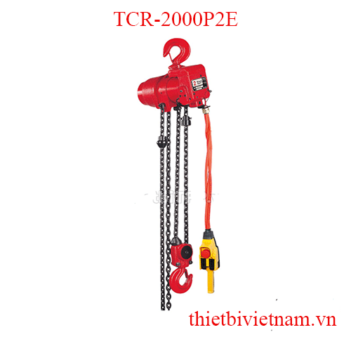 Palăng Xích Dùng Hơi Khí Nén Toku TCR-2000P2E Japan 2 Tấn