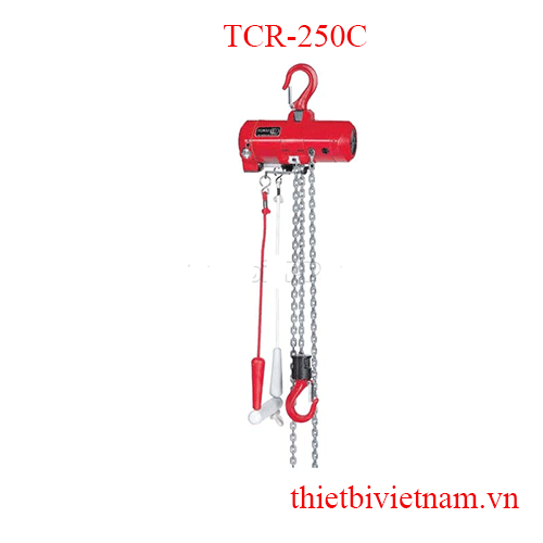 Palăng Xích Dùng Hơi Khí Nén Toku TCR-250C