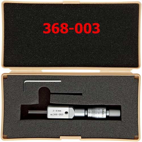 Panme 2 chấu đo lỗ 3-4mm x 0.001 368-003