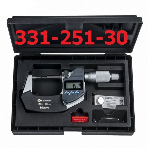 Panme điện tử đầu nhỏ 0-25mm x 0.001 Kiểu A  331-251-30