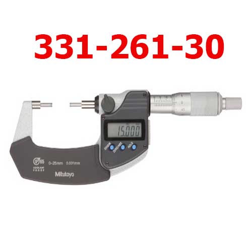 Panme điện tử đầu nhỏ 0-25mm x 0.001mm  331-261-30