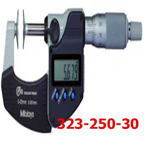 Panme điện tử đo bước răng 0-25mm x 0.001 323-250-30
