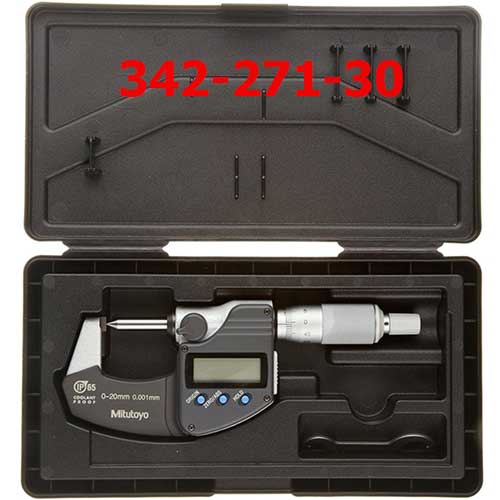 Panme điện tử đo chiều cao mép gấp 0-20mm x0.01 342-271-30